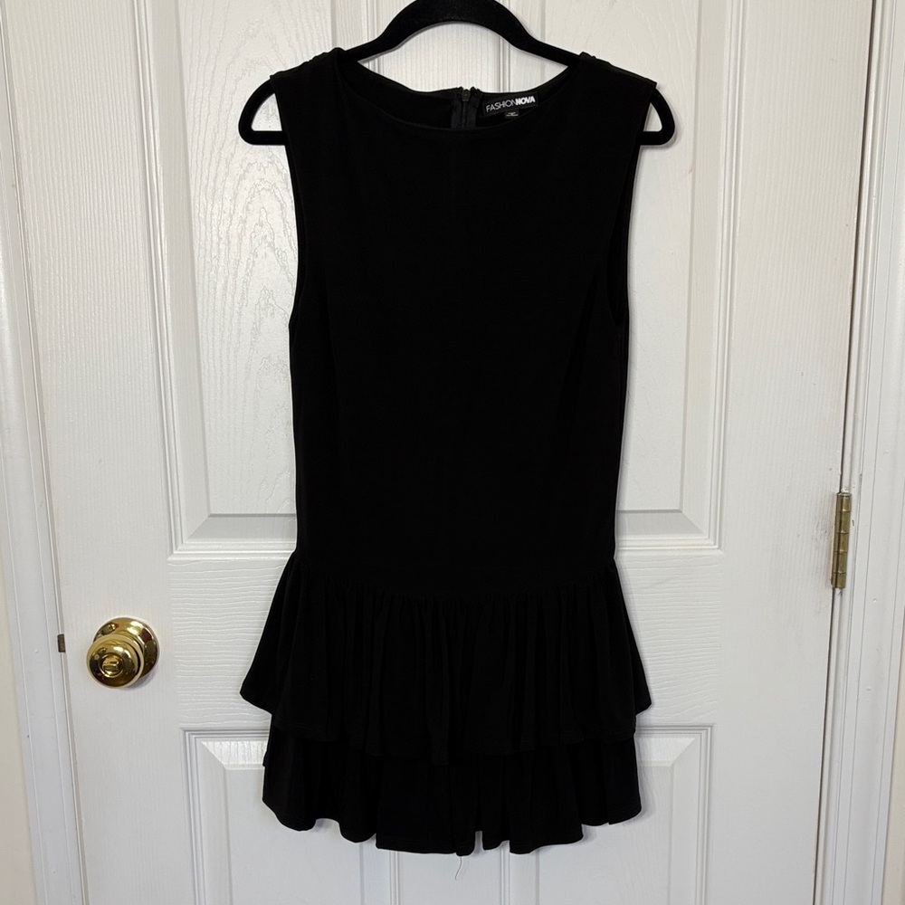 Fashion Nova Black Mini Dress